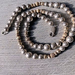 Dobbs  Boston Silver and Gold Necklace